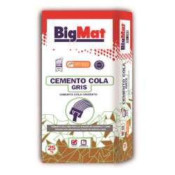 Imagen de CEMENTO COLA BIGMAT GRIS (SACO 25 KG)