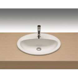 Imagen de LAVABO ENCASTRE NILA BLANCO 56,5X47