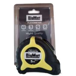 Imagen de FLEXOMETRO PLASTICO BIGMAT 3MTSX16MM IMANTADO