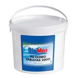 Imagen de CLORO TAB. 200 GRS BIGMAT BOTE 5KG