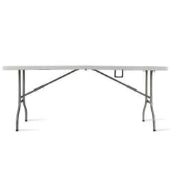 Imagen de MESA PLEGABLE RESINA/ACERO FUNNY 180x75x74cm