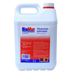 Imagen de DISOLVENTE NITRO TOTAl 5L GARRAFA BIGMAT