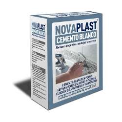 Foto de NOVAPLAST CIMENTO BRANCO 1KG