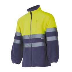 Imagen de CHAQUETA POLAR BICOLOR ALTA VISIBILIDAD XL