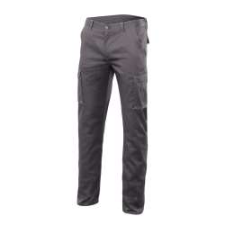 Imagen de PANTALÓN MULTIBOLSILLO STRETCH GRIS T.46