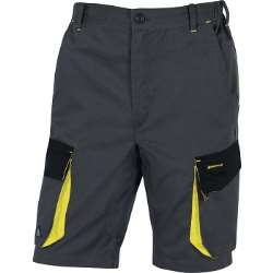 Imagen de BERMUDA D-MACH GRIS-AMARILLO TALLA XXL