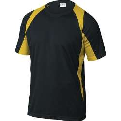 Imagen de CAMISETA M/CORTA SECADO RÁPIDO NEGRO-AMARILLO TALLA M