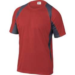 Imagen de CAMISETA M/CORTA SECADO RÁPIDO ROJO-GRIS TALLA XL