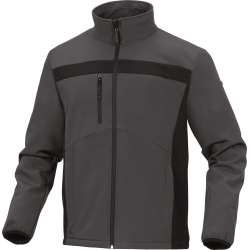 Imagen de CHAQUETA SOFTSHELL GRIS-NEGRO TALLA M