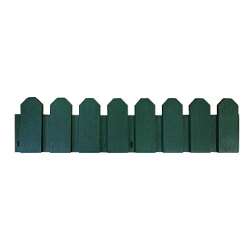 Imagen de BORDURA PLASTICO 20X80CM VERDE (PACK DE 4UNIDADES)