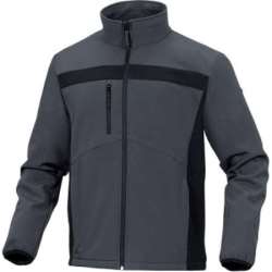 Imagen de CHAQUETA SOFTSHELL GRIS-NEGRO TALLA XXL