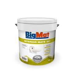 Imagen de PINTURA PLÁSTICA BIGMAT 2 EN 1 BLANCO 4L