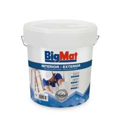 Imagen de PINTURA PLÁST MATE BIGMAT PROF INT/EXT BLANCO 4L