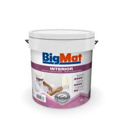 Imagen de PINTURA PLÁSTICA BIGMAT INTERIOR BLANCO 4L