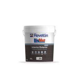 Imagen de PINTURA PLÁSTICA BIGMAT-REVETON INT/EXT BLANCO NIEVE 15L