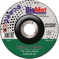 Imagen de DISCO PIEDRA C24R 115X2,5X22,23 (retráctil)