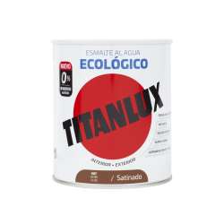 Imagen de ESMALTE AL AGUA TITANLUX SATINADO OCRE 750ML