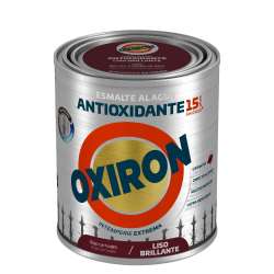 Imagen de ESMALTE AL AGUA OXIRÓN LISO BRILLANTE ROJO CARRUAJE 750ML