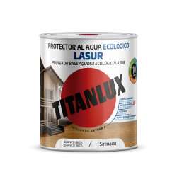 Imagen de PROTECTOR AL AGUA LASUR SATINADO BLANCO IBIZA 750ML