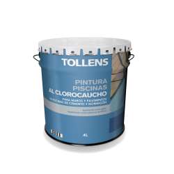 Foto de TINTA PARA PISCINAS TOLLENS AZUL-MARINHO 4 l