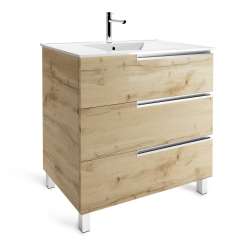 Imagen de MUEBLE BAÑO ONE 80CM G3 SUELO HERCULES, ROBLE VH