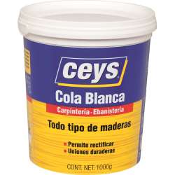 Imagen de CEYS COLA BLANCA MADERA BOTE 1KG