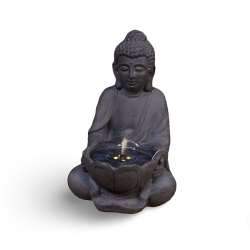 Imagen de FUENTE BUDDHA CON LUZ SOLAR