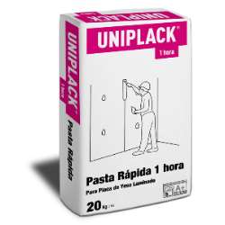 Imagen de Pasta de juntas fraguado 1 hora Uniplack (20 kgs)