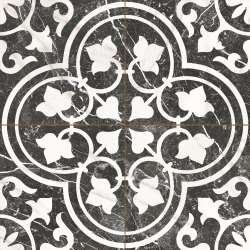 Imagen de PAVIMENTO PORCELANICO MERZONI ORNATE NIGHT 45,2X45,2