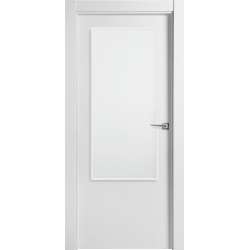 Imagen de PUERTA BLOCK LAC.MACIZA BIGMAT LISO VIDRIO 2030X725X35 IZQ