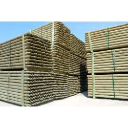 Imagen de POSTE REDONDO R4 CON PUNTA Ø8 2,5MTS (143 ud)