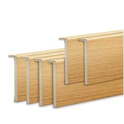 Imagen de PACK TAPETAS EXTENSIBLES 80x12/10 MDF ROBLE CHAPA BARNIZ