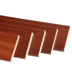 Imagen de PACK TAPETAS PLANAS 80x12/10 MDF ESTANDAR SAPELLY CHAPA BARN