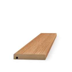 Imagen de PACK TAPETAS PLANAS 80x12/10 MDF ESTANDAR ROBLE CHAPA BARNIZ