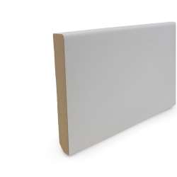 Imagen de RODAPIE MDF MELAMINA 90x12 MM BLANCO 2,24 M RECTO