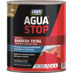 Imagen de IMPERMEABILIZANTE AGUA STOP BARRERA TOTAL 1KG ROJO