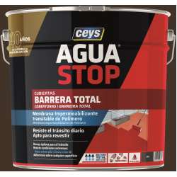 Imagen de IMPERMEABILIZANTE AGUA STOP BARRERA TOTAL  4KG GRIS