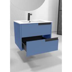 Imagen de MUEBLE BAÑO MODULAR 60CM AZUL MATE