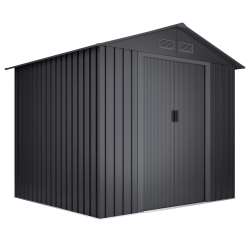 Imagen de CASETA METAL GOTLAND  DARK 5.27 M2 261x202x202