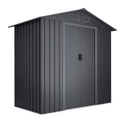 Imagen de CASETA METAL VISBY DARK 2.57 M2 196x131x196