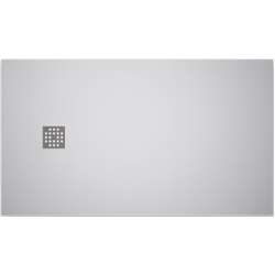 Imagen de PLATO DE DUCHA CUBIK LISO 80X100 BLANCO