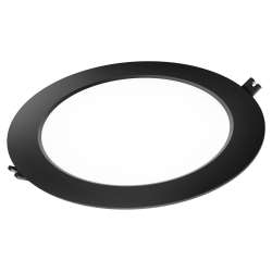 Imagen de DOWNLIGHT LED EMPOTRADO REDONDO NEGRO 18W FRIA