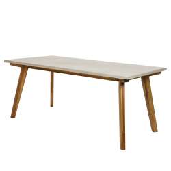 Foto de MESA IBIZA GREY CEMENTO EXTERIOR fsc 100%