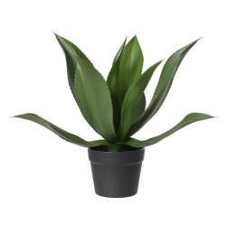 Imagen de PLANTA AGAVE VERDE ARTIFICIAL EN MACETA