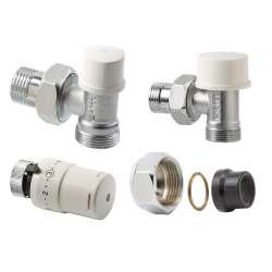 Foto de KIT CALEFACCION TERMOSTATICO ESC COMPRESION COBRE 1/2X15