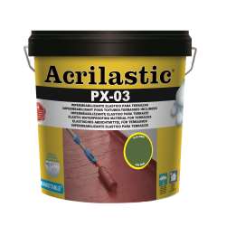 Foto de IMPERMEABILIZANTE ACRYLASTIC PX03 4 LT VERDE