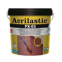 Foto de IMPERMEABILIZANTE ACRYLASTIC PX03 4 LT TEJA