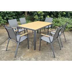 Foto de MESA RECTANGULAR + 6 SILLAS