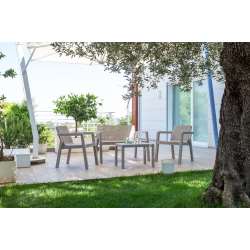 Imagen de CONJUNTO RIVIERA 4 PLAZAS TAUPE GREY