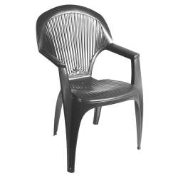Foto de SILLON MONOBLOC RESPALDO ALTO ANTRACITA